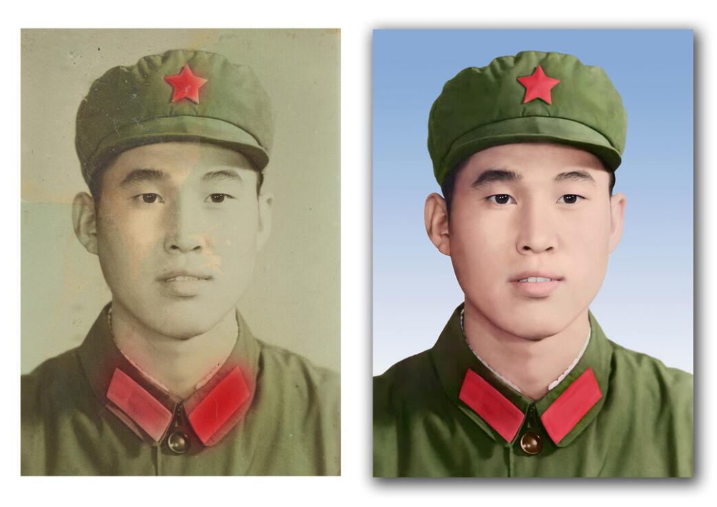 干驿镇破损照片修复-18